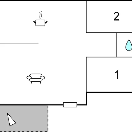 Two-bedroom In شقة *